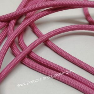 Paracord İp, Paracord Paraşüt Bileklik İp Pembe Renk - Görsel 2