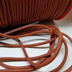 Paracord İp, Paracord Paraşüt Bileklik İpi Kiremit Renk - Görsel 1
