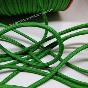 Paracord İp, Paracord Paraşüt Bileklik İpi Yeşil Renk - Görsel 1