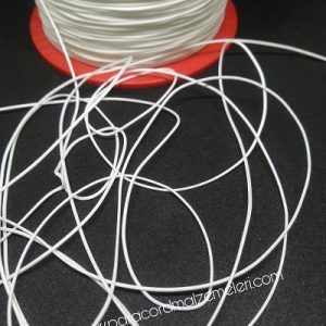 Paracord Bileklik Aksesuar Jaluzi İpi Beyaz Renk - Görsel 1