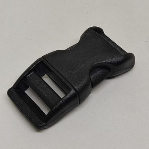 Paracord Bileklik Siyah Toka Klips Kavisli Model Büyük Boy - Görsel 3