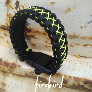 Paracord Bileklik Cobra Üzeri Örgü Desen - Görsel 1