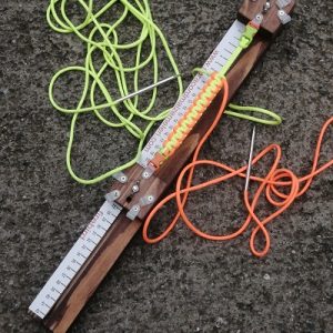 Ahşap Paracord Bileklik Örme Tahtası Medium Boy - Görsel 4