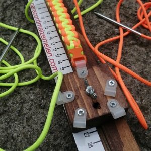 Ahşap Paracord Bileklik Örme Tahtası Medium Boy - Görsel 3
