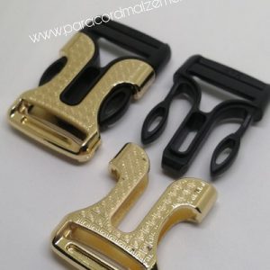 Paracord Bileklik Plastik Metal Toka Klips Büyük Boy Gold Renk - Görsel 2