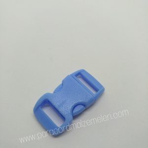 Paracord Bileklik Toka Klips Açık Mavi Renk - Görsel 3