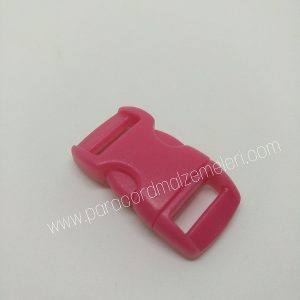 Paracord Bileklik Toka Klips Koyu Pembe Renk - Görsel 4