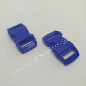 Paracord Bileklik Toka Klips Mavi Renk - Görsel 6