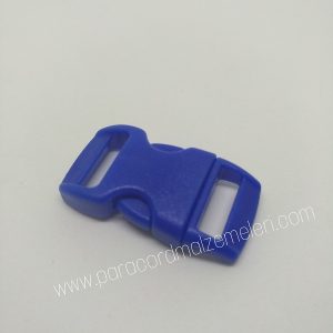 Paracord Bileklik Toka Klips Mavi Renk - Görsel 3