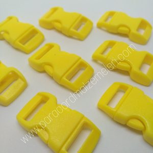 Paracord Bileklik Toka Klips Sarı Renk - Görsel 1