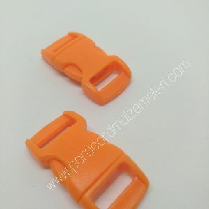 Paracord Bileklik Toka Klips Turuncu Renk - Görsel 6