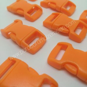 Paracord Bileklik Toka Klips Turuncu Renk - Görsel 1