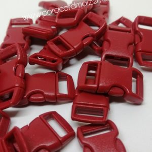 Paracord Bileklik Toka Klips Bordo Renk - Görsel 3