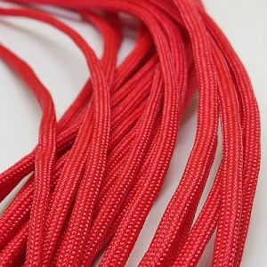 Paracord İp 650 lb Kırmızı Renk - Görsel 2