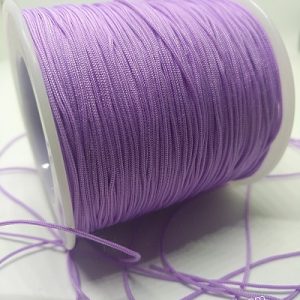 Paracord İp , Micro Cord İp 0,8 mm Açık Mor Renk - Görsel 1