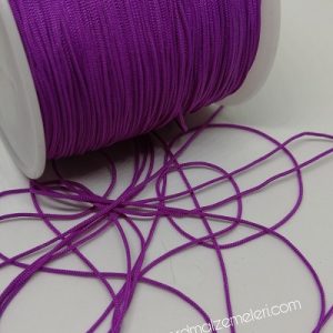 Paracord İp , Micro Cord İp 0,8 mm Lila Renk - Görsel 1