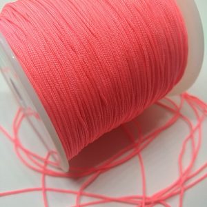 Paracord İp , Micro Cord İp 0,8 mm Pembe Renk - Görsel 1