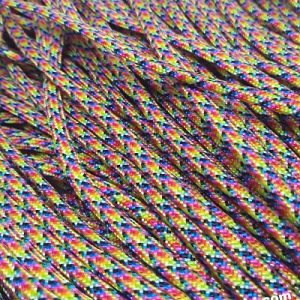 Paracord 550 İp, Paracord Paraşüt Bileklik İpi Ebruli Renkler Çarpraz Desen - Görsel 5