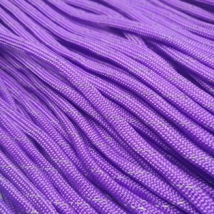 PARACORD 550 İP, PARACORD PARAŞÜT BİLEKLİK İPİ SİMLİ MOR RENK - Görsel 1