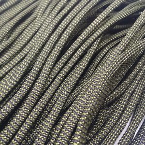 Paracord 550 İp, Paracord Paraşüt Bileklik İpi Fitilli Haki Yeşil Renk - Görsel 5