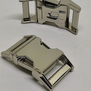 Paracord Bileklik Aksesuar Kavisli Toka Klips Büyük Boy Gümüş Renk 15 mm - Görsel 3