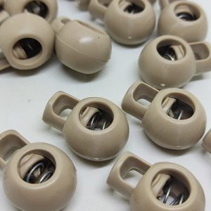 Paracord Bileklik Tek Delikli Stopper Klips Krem Bej Renk - Görsel 4