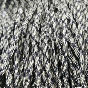 Paracord 550 İp, Paracord Paraşüt Bileklik İpi Kahve Siyah Renk  - Görsel 2