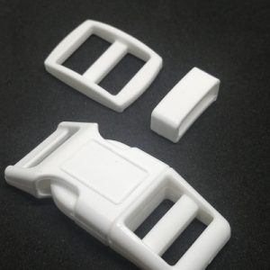 Paracord Pet Tasma ve Çanta Klips Model Beyaz Renk 10 mm - Görsel 5