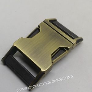 Paracord Pet Tasma Set Klips Bronz Renk 25 mm - Görsel 2