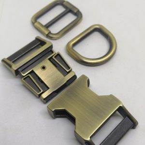 Paracord Pet Tasma Set Klips Bronz Renk 25 mm - Görsel 3