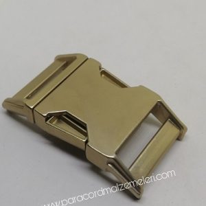 Paracord Pet Tasma Set Klips Gold Renk 25 mm - Görsel 5