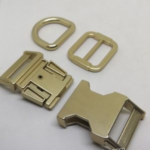 Paracord Pet Tasma Set Klips Gold Renk 25 mm - Görsel 3