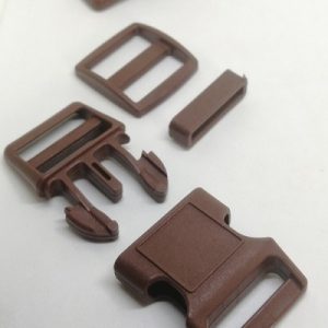 Paracord Pet Tasma ve Çanta Klips  Kahve Renk 20 mm - Görsel 5