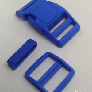 25 mm Paracord Pet Tasma ve Çanta Klips Koyu Mavi Renk - Görsel 5