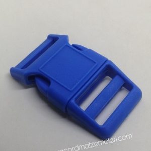 25 mm Paracord Pet Tasma ve Çanta Klips Koyu Mavi Renk - Görsel 3