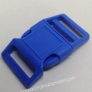 25 mm Paracord Pet Tasma ve Çanta Klips Koyu Mavi Renk - Görsel 4