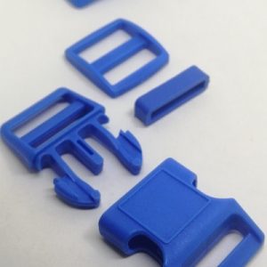 25 mm Paracord Pet Tasma ve Çanta Klips Koyu Mavi Renk - Görsel 2