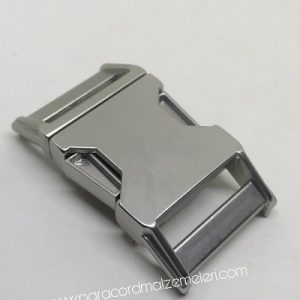 Paracord Pet Tasma Set Klips Gümüş Renk 25 mm - Görsel 2