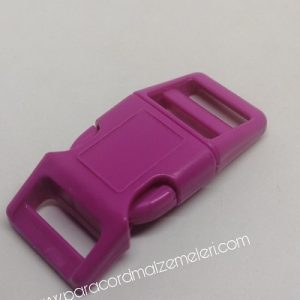Paracord Pet Tasma ve Çanta Klips Model Şeker Pembe Renk 10 mm - Görsel 4