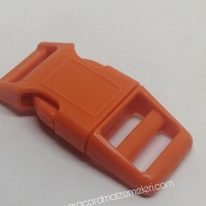 Paracord Pet Tasma ve Çanta Klips Model Turuncu Renk 10 mm - Görsel 5