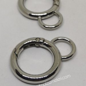 Paracord Anahtarlık Ve Pet Tasma Yuvalı Halka Klips - Görsel 1