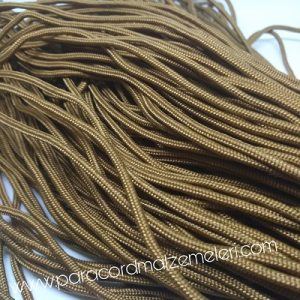 Paracord İp , Paracord Bileklik İpi Açık Kahve Renk 2 mm - Görsel 3