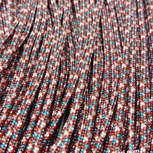 Paracord İp , Paracord Bileklik İpi Ebruli Renk Kristal Desen 2 mm - Görsel 3