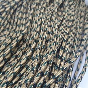 Paracord İp , Paracord Bileklik İpi Kamuflaj Model 02 Renk 2 mm - Görsel 3