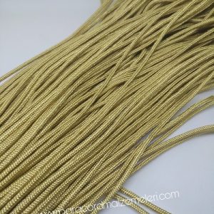 Paracord İp , Paracord Bileklik İpi Krem Bej Renk 2 mm - Görsel 4