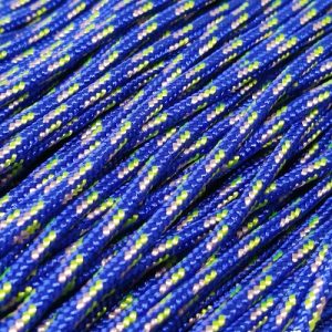 Paracord İp , Paracord Bileklik İpi Mavi Sarı Pembe Renk 2 mm - Görsel 1
