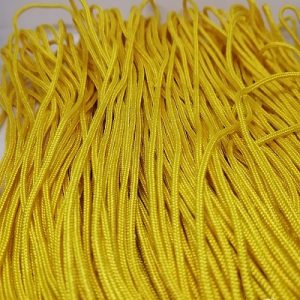 Paracord İp , Paracord Bileklik İpi Parlak Sarı Renk 2mm - Görsel 2