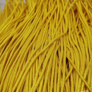 Paracord İp , Paracord Bileklik İpi Parlak Sarı Renk 2mm - Görsel 3