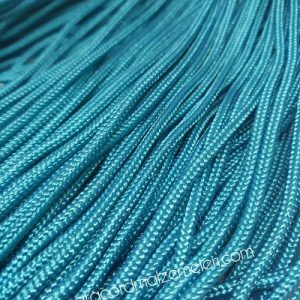Paracord İp , Paracord Bileklik İpi Turkuaz Mavi Renk 2 mm - Görsel 4