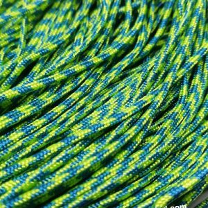 Paracord İp , Paracord Bileklik İpi Turkuaz Mavi Yeşil Renk 2 mm - Görsel 1